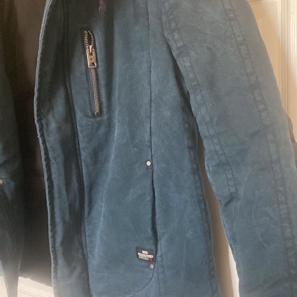 WISEDRAGON Men’s Heavy Duty Hooded Jacket Size L - Picture 6 of 11